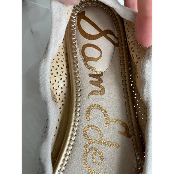 Sam Edelman Ballet Flats cut out detail neutral - Picture 4 of 5
